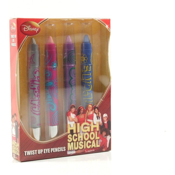 Disney High School Musical Twist Up Eye Shadow Crayon Set multifärg