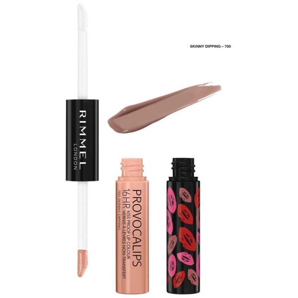 Rimmel Provocalips 16hr Kissproof Lip Colour-700 Skinny Dipping Beige