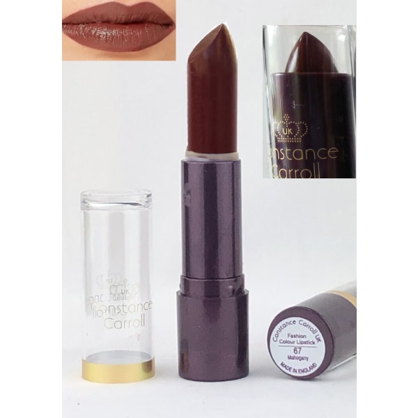 Constance Carroll UK Fashion Colour Lipstick - 67 Mahogany brun