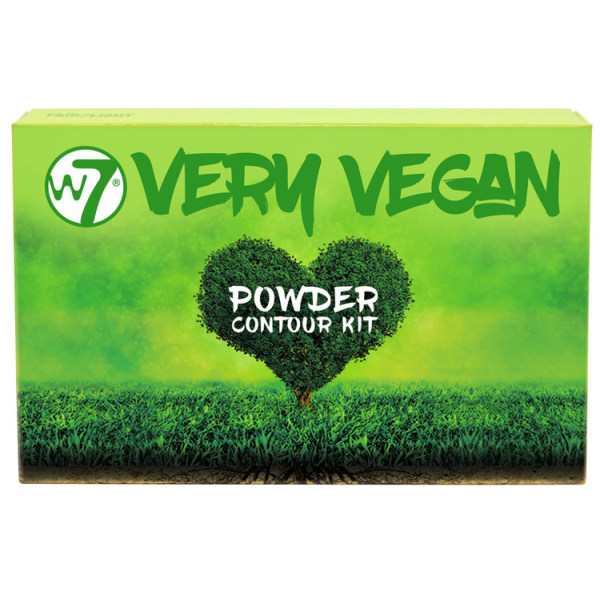 W7 Very Vegan Powder Contour Kit-Medium Tan multifärg