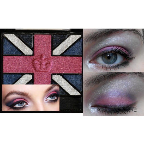Rimmel Glam Eyes HD Quad Eyeshadow-True Union Jack multifärg