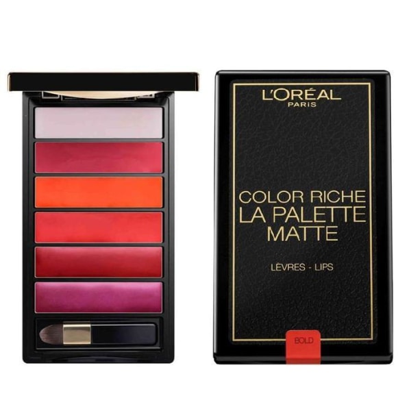 L'Oreal Color Riche Lip Matte Palette-Bold Matte multifärg