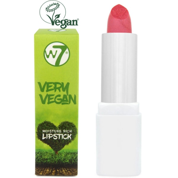 W7 Very Vegan Moisture Rich Lipstick-Perfect Primrose Nude Pink