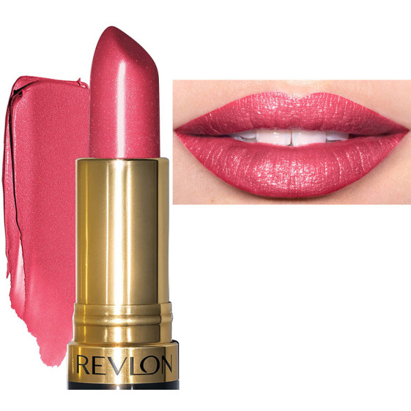 Revlon Super Lustrous PEARL Lipstick - Softsilver Rose pearlized bright silver-pink