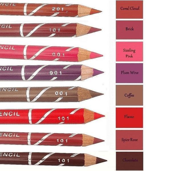 Laval Soft Lip Liner Pencil-Flame Röd