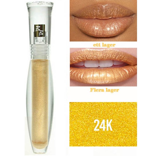 Fake Bake Lip Gloss -24 K Golden Babe Guld