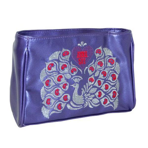 Anna Sui Sweetheart Cosmetics Pouch Blå