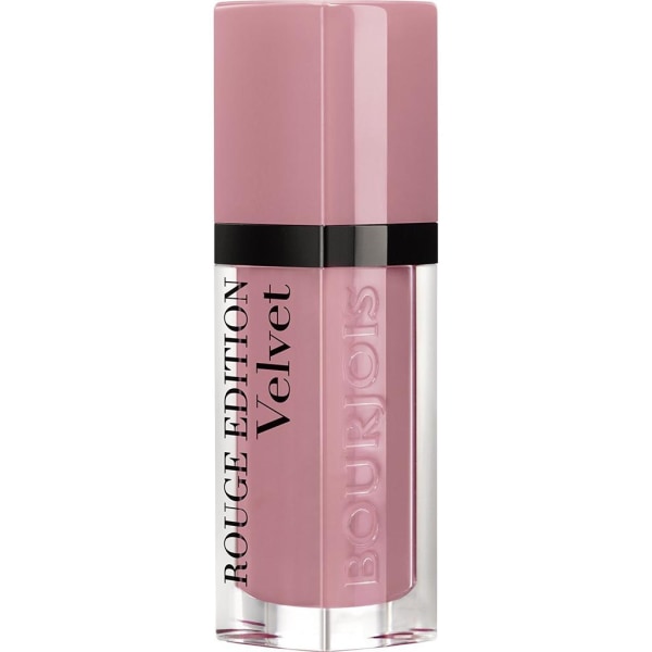 Bourjois Rouge Edition Velvet Matte Lipstick-Don't Pink of it! Ljusrosa