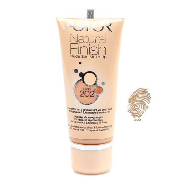 Astor Natural Finish Nude Skin Makeup FOUNDATION-Sand Sand