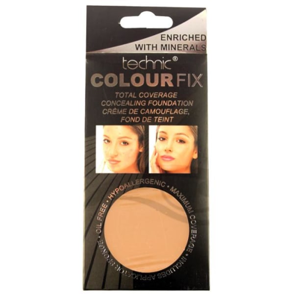 Technic ColorFix Total Coverage Concealing Foundation-Terracotta Brons