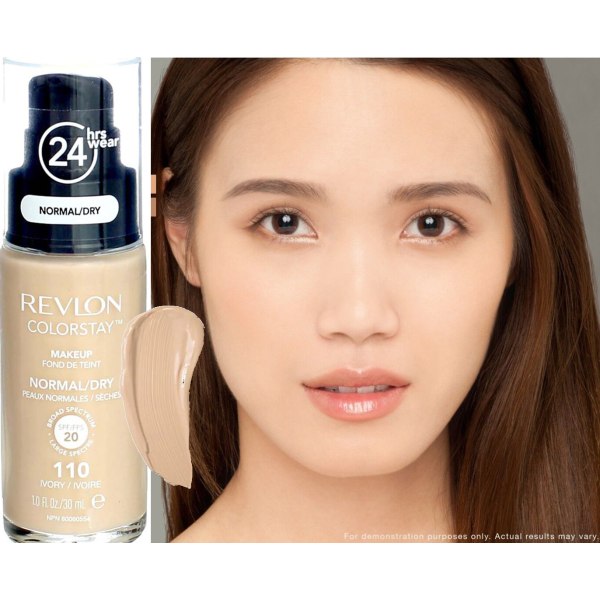 Revlon Colorstay Foundation Normal/Dry Skin -110 Ivory Ben vit