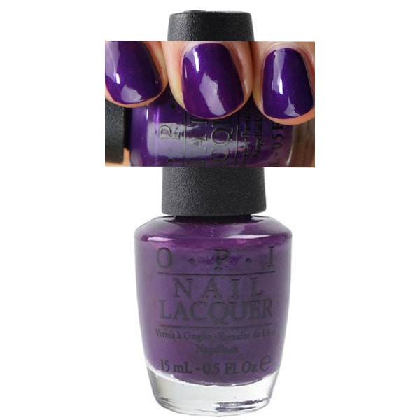 OPI Gwen Stefani Collection-I Carol About You vibrant purple with shimmer