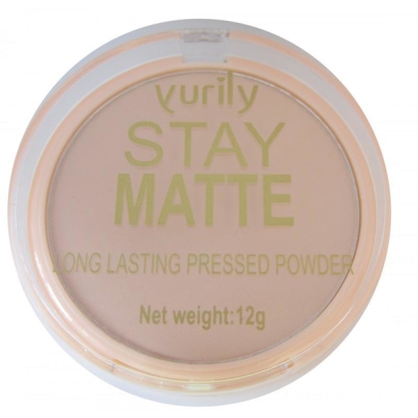 Yurily Stay MATTE Long Lasting Pressed Powder - Translucent Transparent