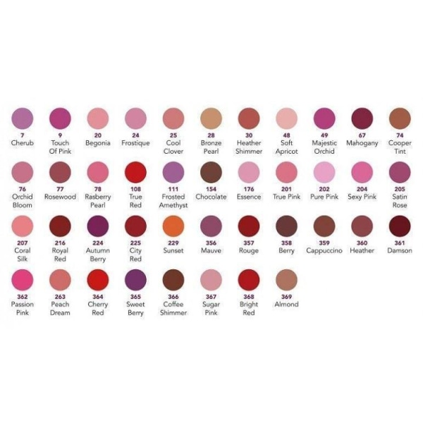 Constance Carroll UK Fashion Colour Lipstick - 368 Bright Red röd