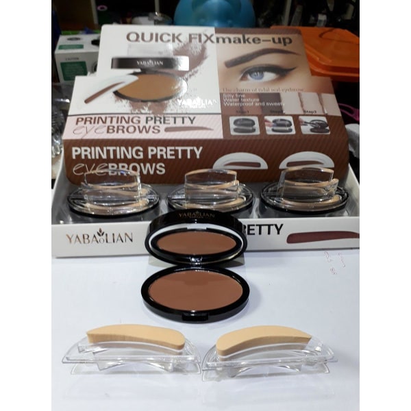 Baolishi 3S Quick Make-up Printing Eye Brows-Shade6 Golden Brown Brun