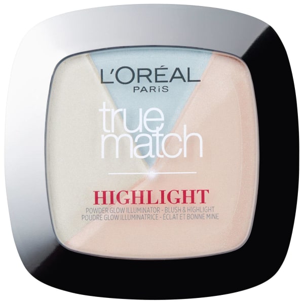 L'Oréal True Match Powder Glow Illuminating Highlighter-Icy Glow flerfärgad