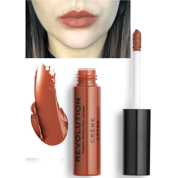 Revolution Makeup Creme Liquid Lipstick -126 Muse Muse Red