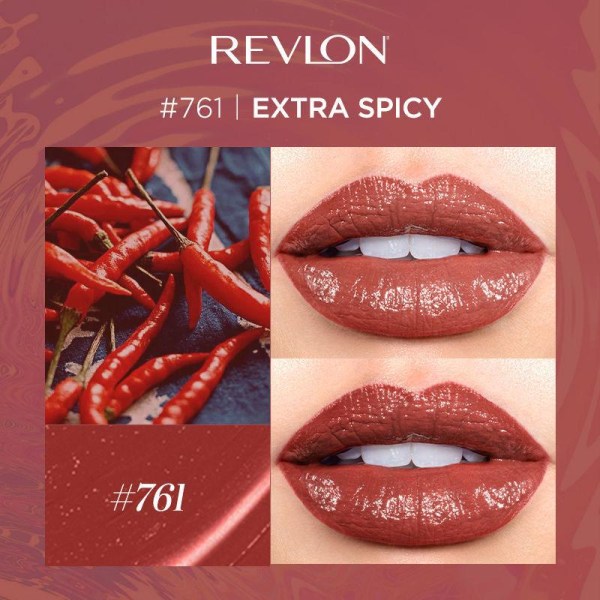 Revlon Super Lustrous Crème Lipstick - 761 Extra Spicy Chili Coral Red