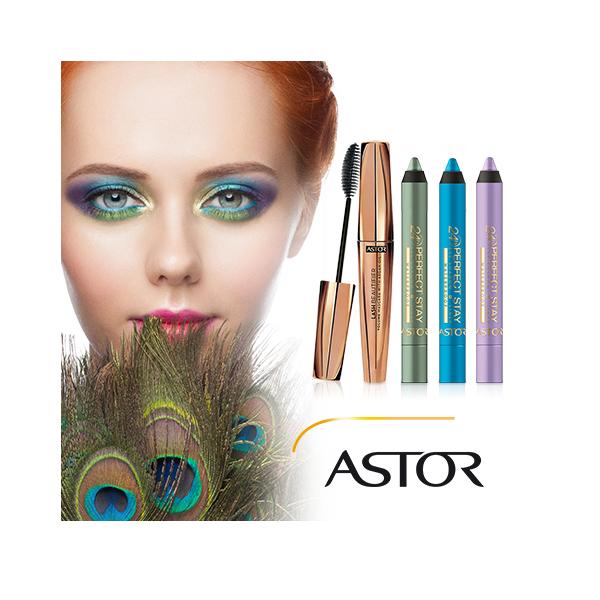 Astor 24H Perfect Stay WATERPROOF Eyeshadow&Liner - Deep Purple Mörklila