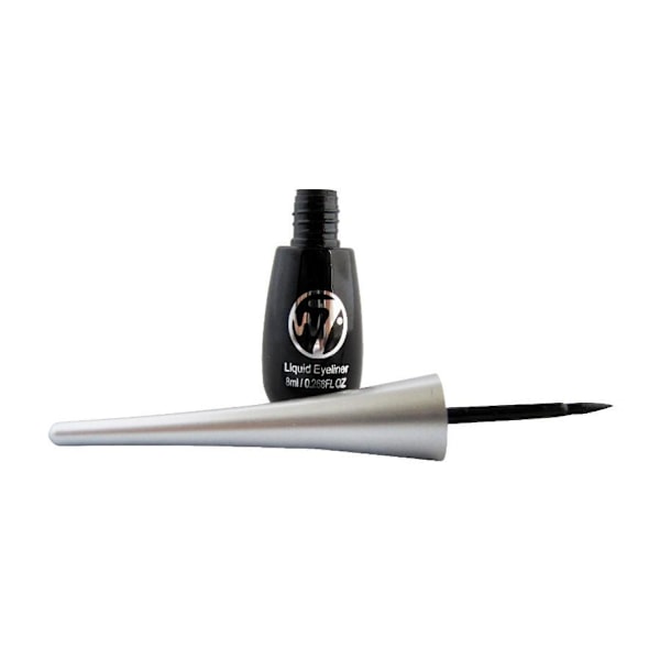 W7 Dip Liquid Eyeliner - Blackest Black Svart