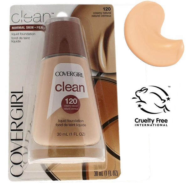 Covergirl Clean Liquid Foundation - 120 Creamy Natural Creamy Natural