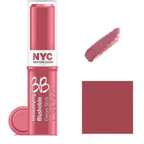 NYC BB Cream To Powder Blush Large Stick-SOHO PINK Rosa