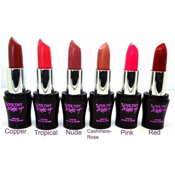 Love Thy Make-Up London Juicy Lipstick-Tropical Röd