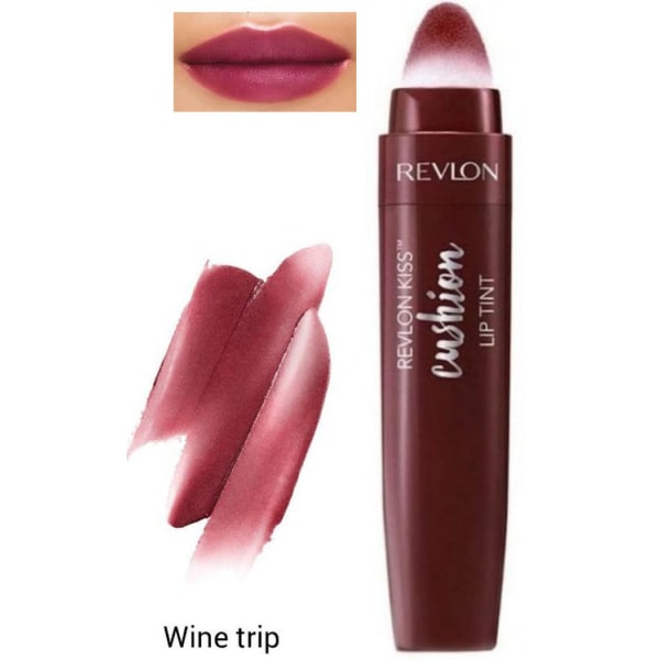 Revlon Kiss Cushion Lip Tint - 270 Wine Trip Vin, röd