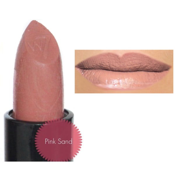 W7 Limited Edition Nude Kiss Naked Lipstick - Pink Sand Pink Sand