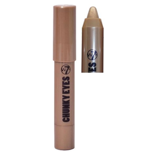 W7 Chunky Jumbo Soft Cream Shimmer Eyeshadow Crayon -  Latte Guld