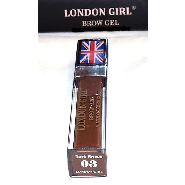 London Girl TATTOO Effect Brow Gel-Dark Brown Dark Brown