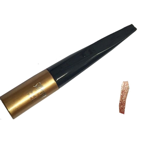 Saffron METALLIC Liquid Eyeliner - Metallic Copper Guld
