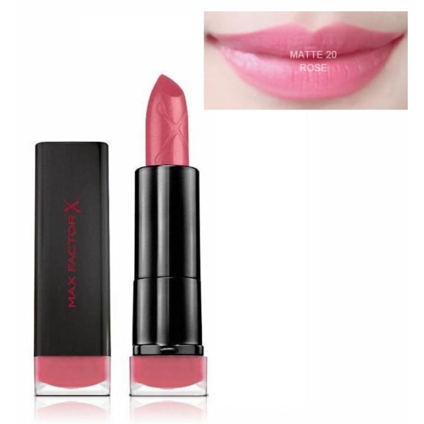 Max Factor Blush Velvet Matte Lipstick-20 Rose Gammal rosa