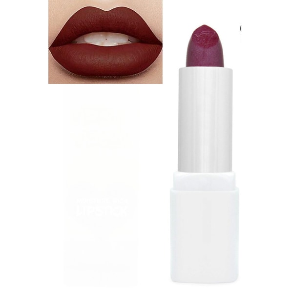 W7 Very Vegan Moisture Rich Lipstick - Peaceful Plum Dark Plum Red