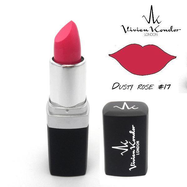 Vivien Kondor Vegan Friendly MATTE Lipstick-Dusty Rose Rosa
