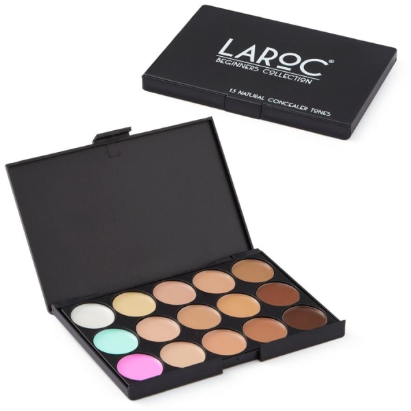 Laroc 15 Natural Concealer Tones Palette multifärg