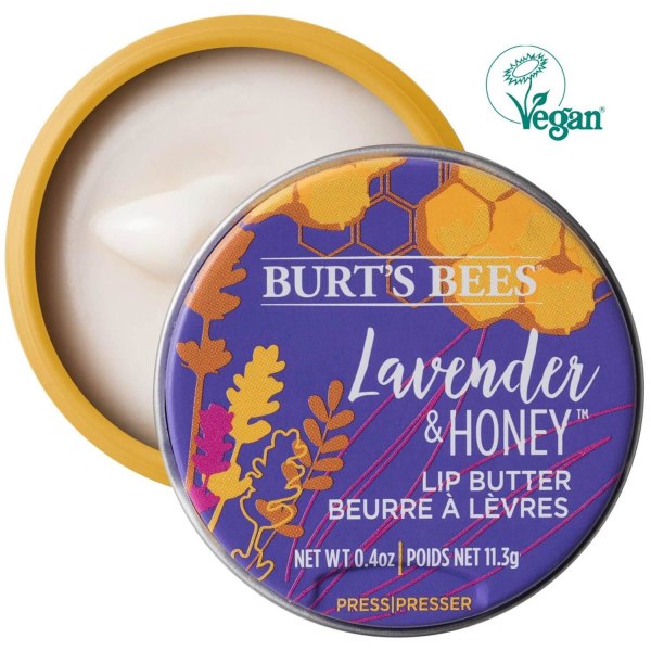 Burt's Bees Lip Butter - Lavender and Honey Transparent