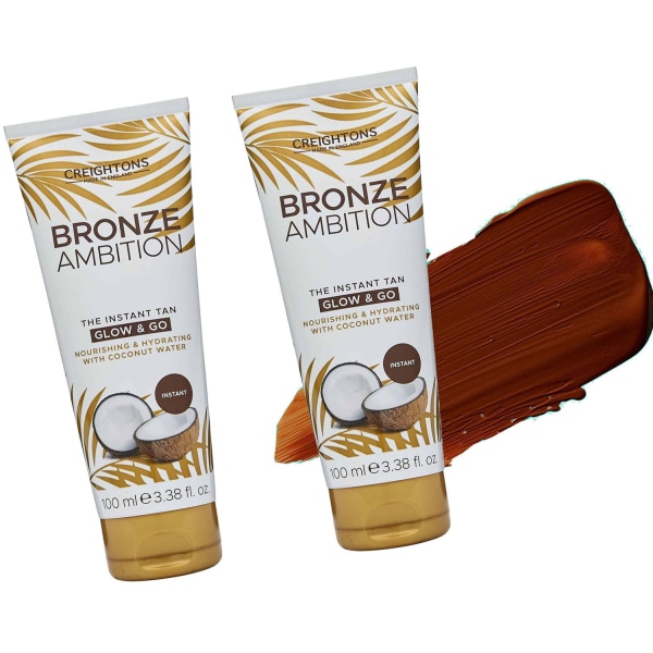 2st Creightons Bronze Ambition The Instant Tan Glow & Go
