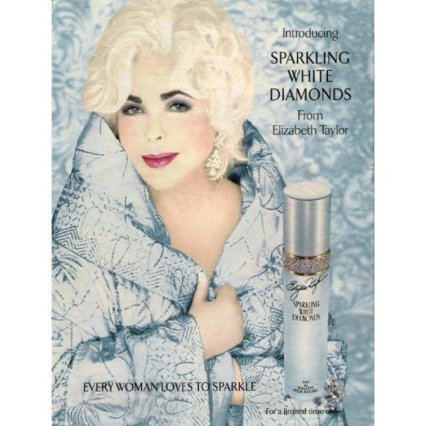 Elizabeth Taylor Sparkling White Diamond EdT 30ml+Salvatore Ferr