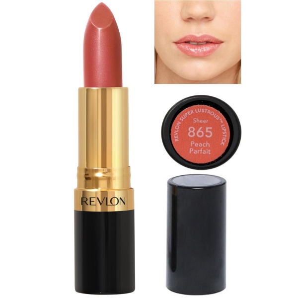 Revlon Super Lustrous Sheer Lipstick - 865 Peach Parfait Aprikos