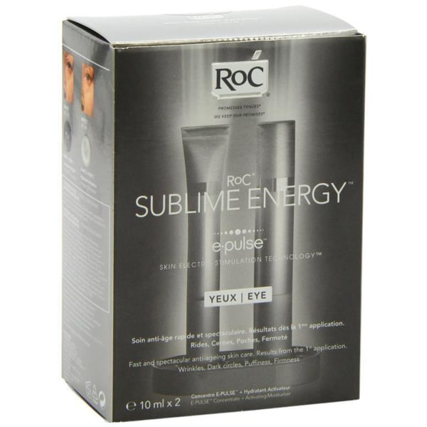 ROC Sublime Energy e-Pulse EYE Concentrate 10ml+Moisturiser 10ml