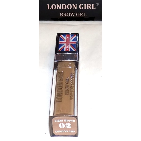 London Girl TATTOO Effect Brow Gel-02 Light Brown