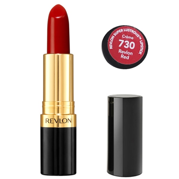 Revlon Super Lustrous Creme CLASSIC Lipstick - 730 Revlon Red Mörkröd