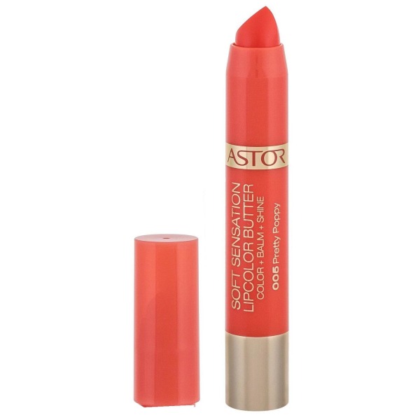 Astor Soft Sensation3 in 1 LipColor Butter  - 005 Pretty Poppy Orange