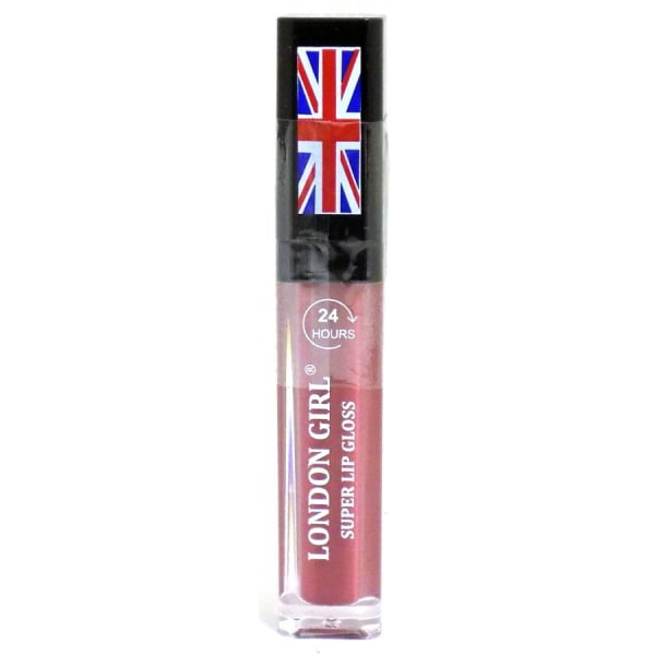London Girl I'm Matte Lasting Super Lip Gloss - 07 Dubai Dark Brown Red