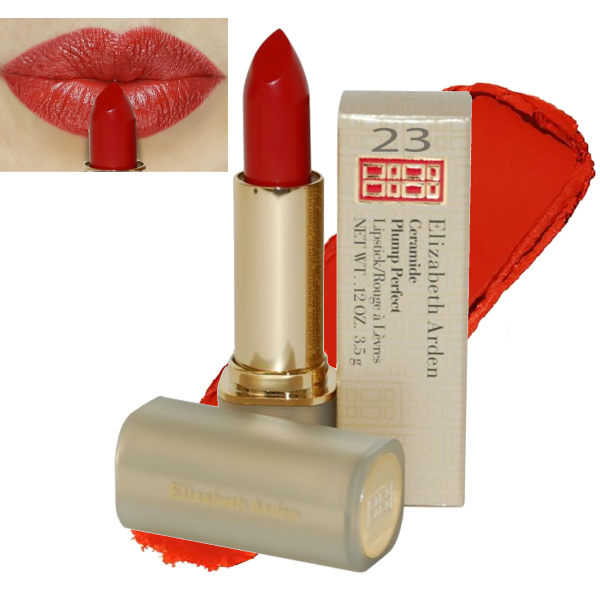 Arden Ceramide Plump Perfect Lipstick - Perfect Scarlet Röd