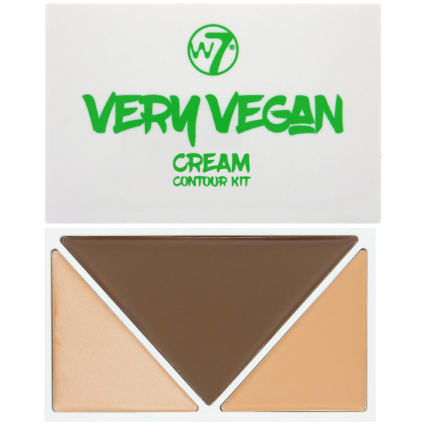 W7 Very Vegan Powder Contour Kit-Medium Tan multifärg