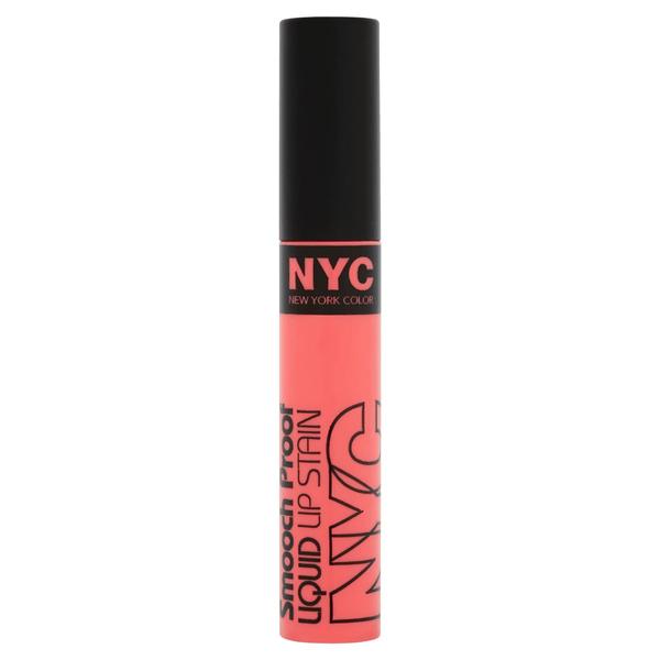 NYC Smooch Proof Liquid Lip Stain - Faithful Coral Rosa