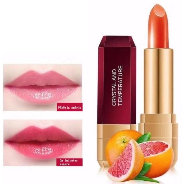 Hannaier Ceramide Crystal Color Changing Lip Balm-Blood Apelsin Tranbär