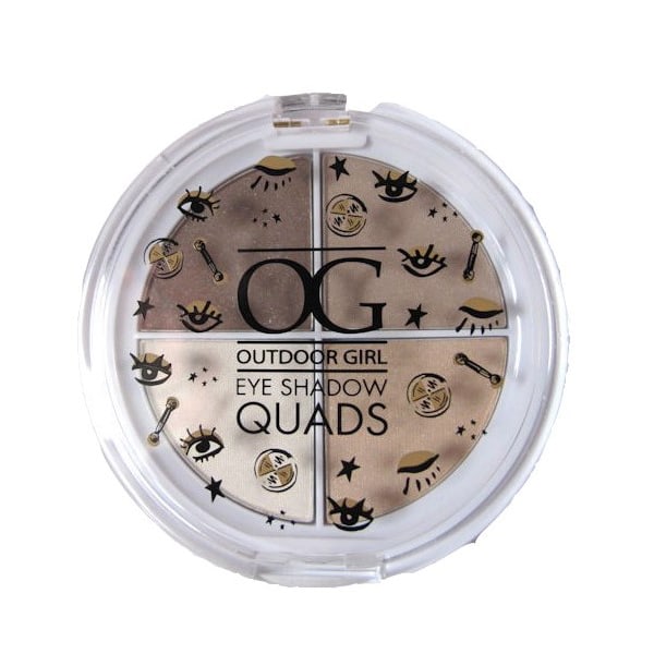 Outdoor Girl Eye Shadow Quads - Caffe Latte multifärg